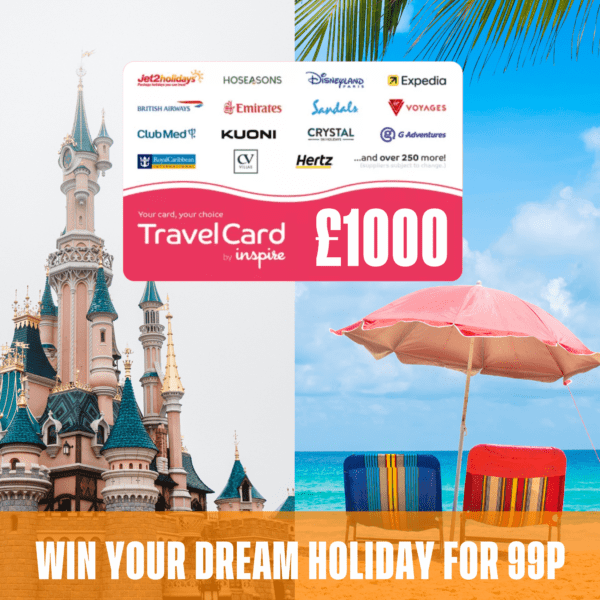 £1000 EPIC HOLIDAY VOUCHER