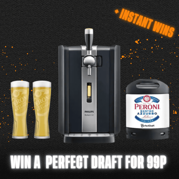 PERFECT DRAFT PERONI BUNDLE + INSTANT WINS