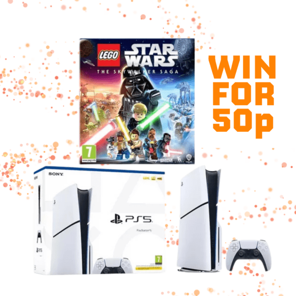 SONY PS5 & LEGO STARS WARS: THE SKYWALKER SAGA BUNDLE